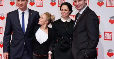 En esta foto se puede comprobar la diferencia de altura entre ambos.